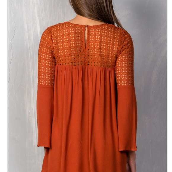 NWOT* Women’s Fashion Boho Mini Dress - Picture 3 of 5